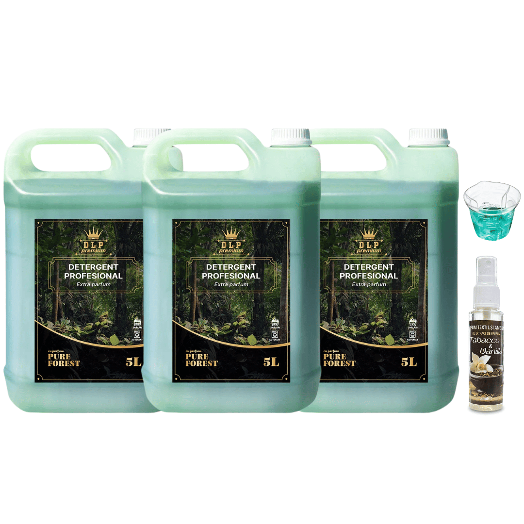 Pachetul cu 3x Detergent Profesional Pure Forest