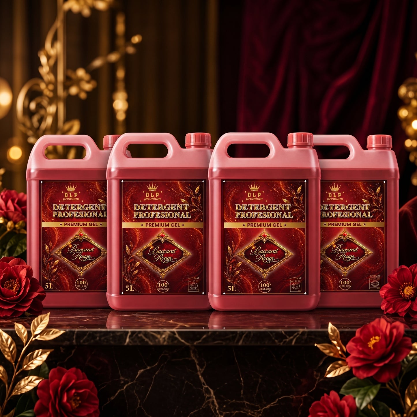 NOU: Pachetul 4x Detergent Profesional Baccarat Rouge