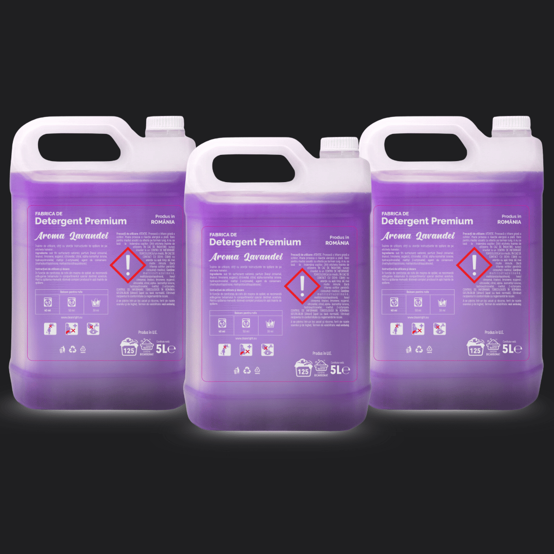 Pachetul cu 3x Detergent Aroma Lavandei 5L
