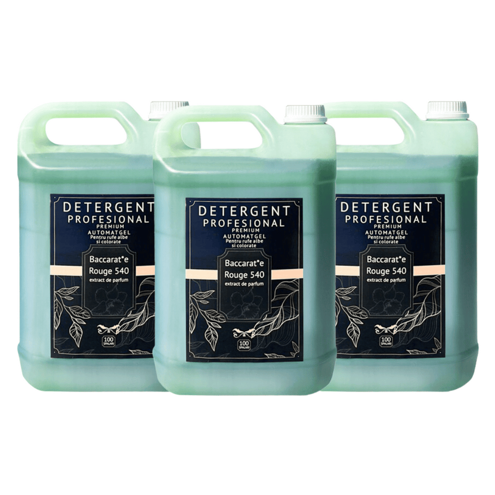 Pachetul cu 3x Detergent Profesional Baccarat